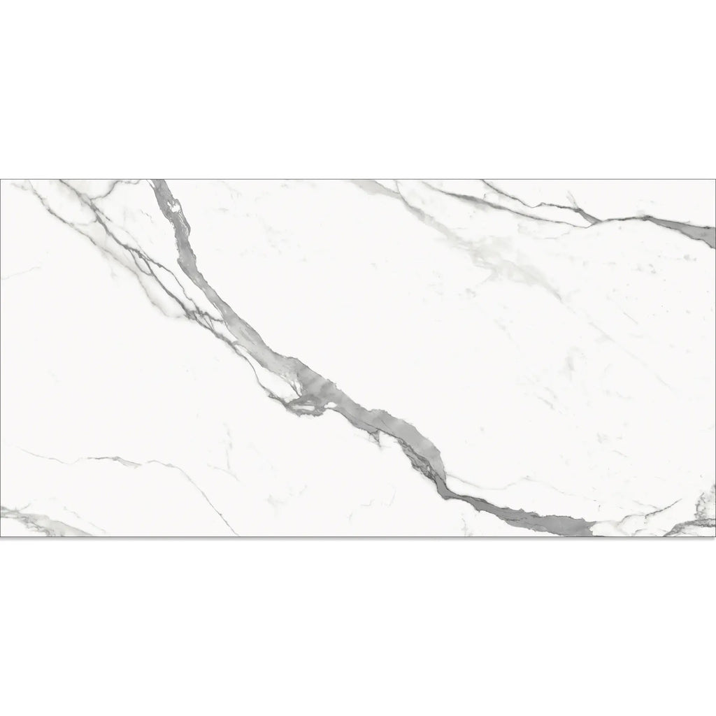 Eterica White & Gray Marbled 24x48 Porcelain Tile | Tile Club