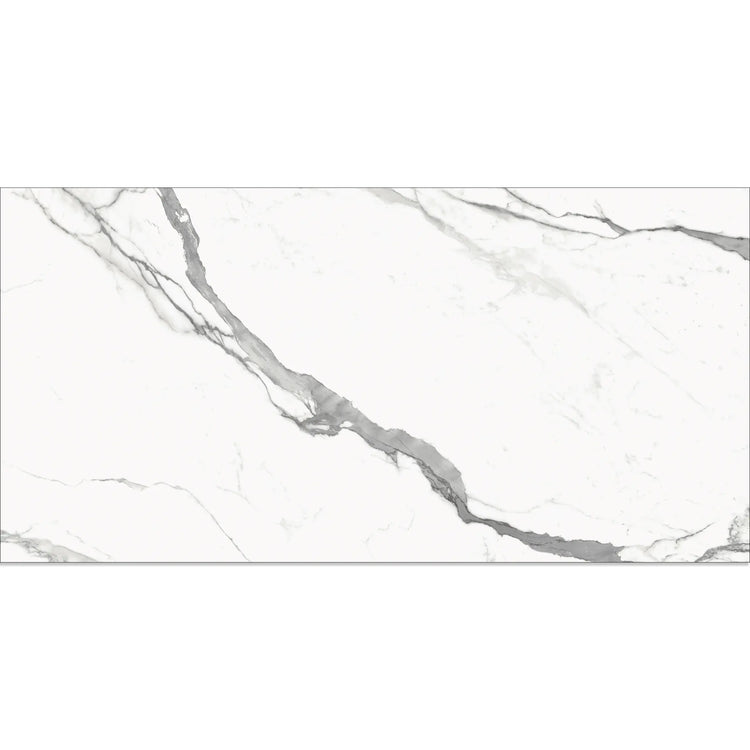 Eterica White & Gray Marbled 24x48 Porcelain Tile | Tile Club