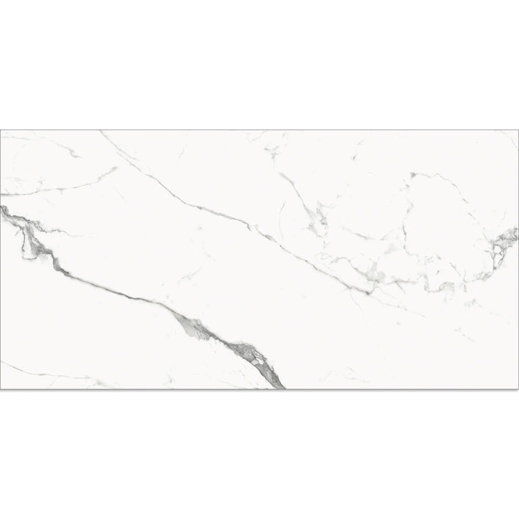 Eterica White & Gray Marbled 24x48 Porcelain Tile | Tile Club