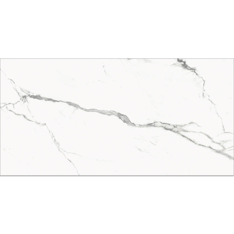 Eterica White & Gray Marbled 24x48 Porcelain Tile | Tile Club