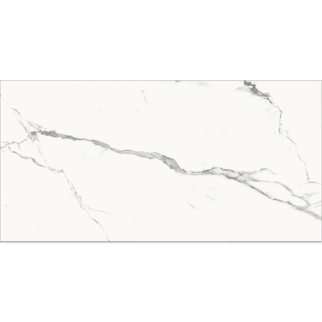 Eterica White & Gray Marbled 24x48 Porcelain Tile | Tile Club