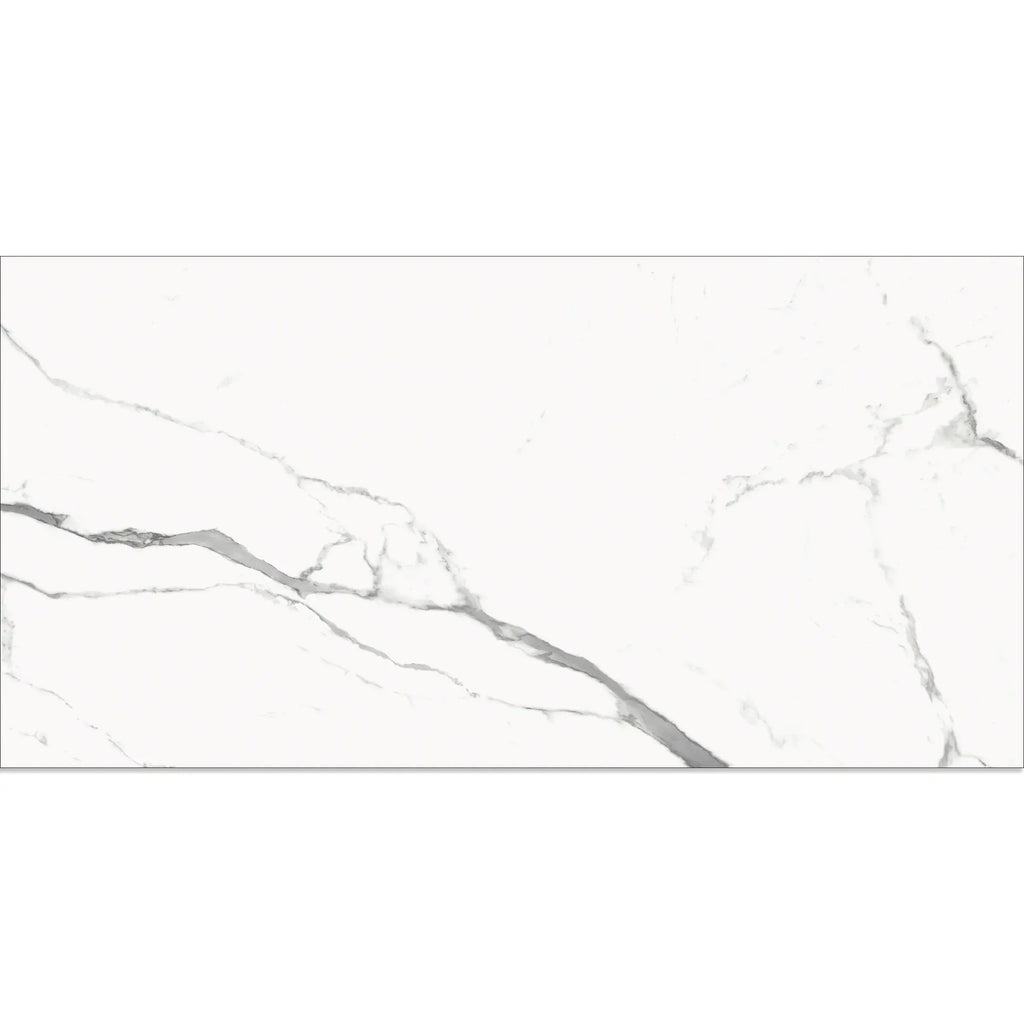 Eterica White & Gray Marbled 24x48 Porcelain Tile | Tile Club