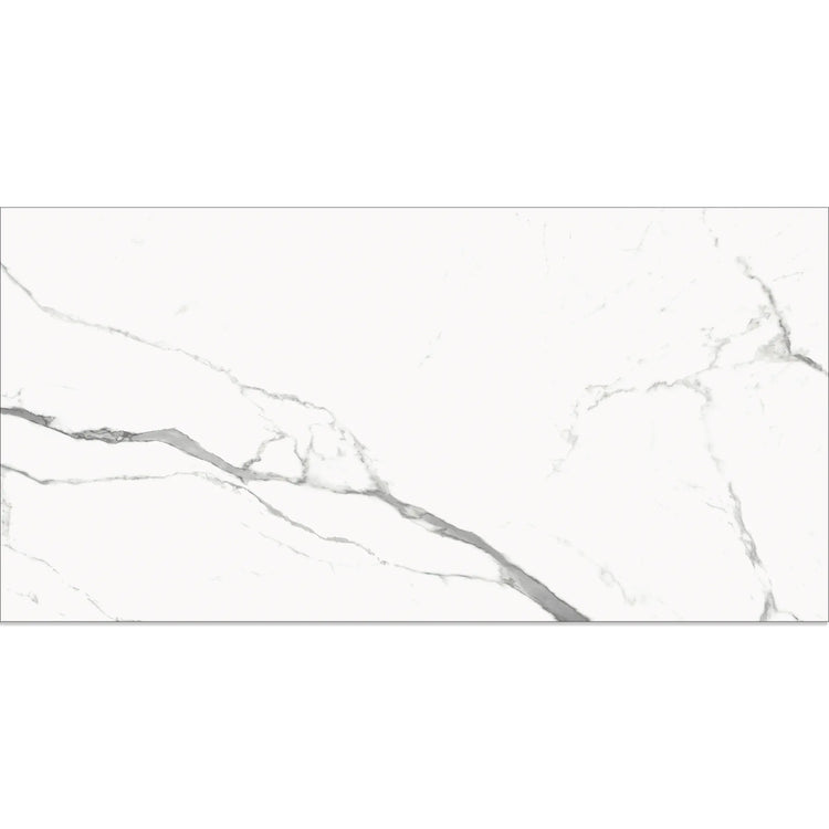 Eterica White & Gray Marbled 24x48 Porcelain Tile | Tile Club