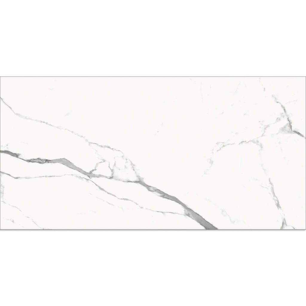 Eterica White & Gray Marbled 24x48 Porcelain Tile | Tile Club