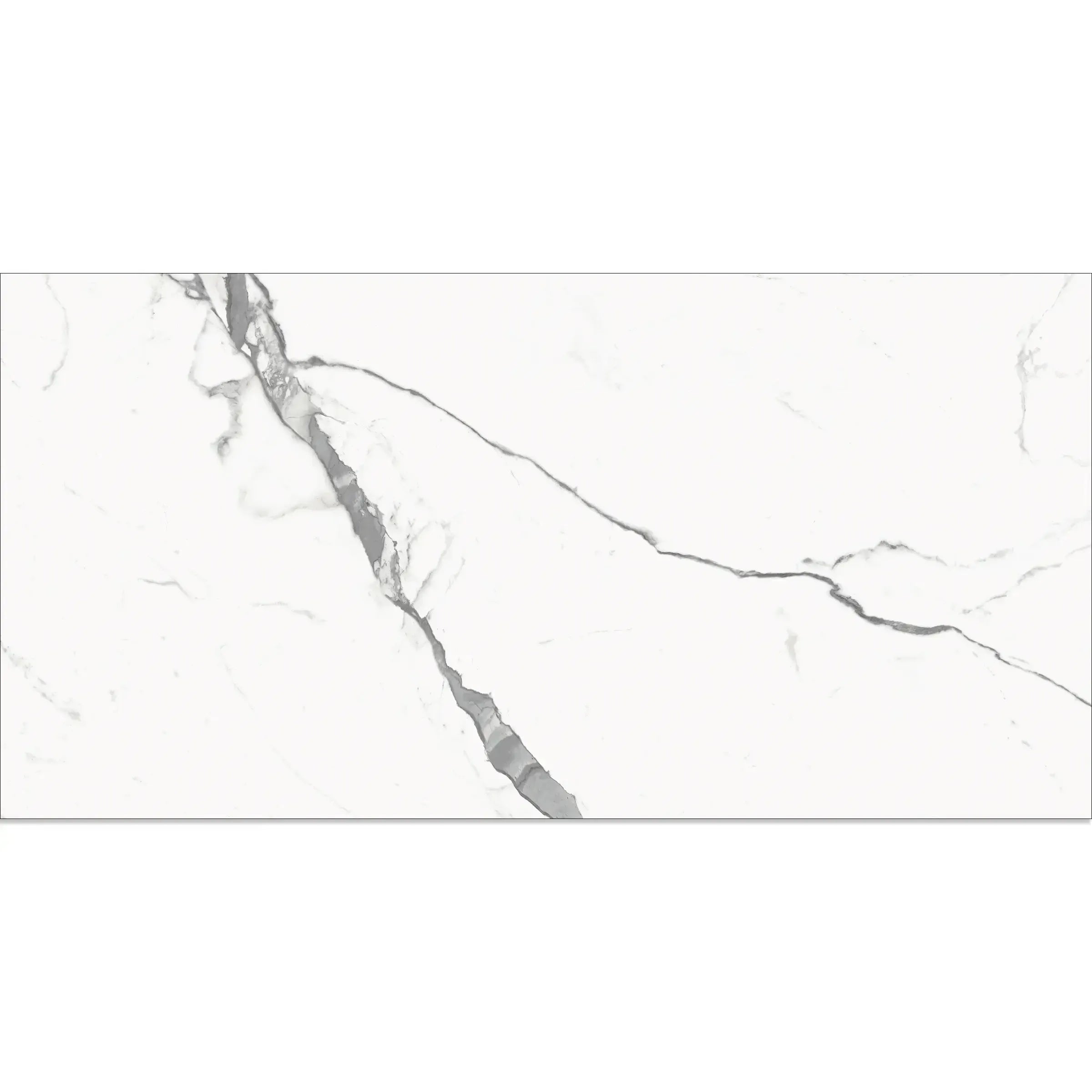 Eterica White & Gray Marbled 24x48 Porcelain Tile | Tile Club