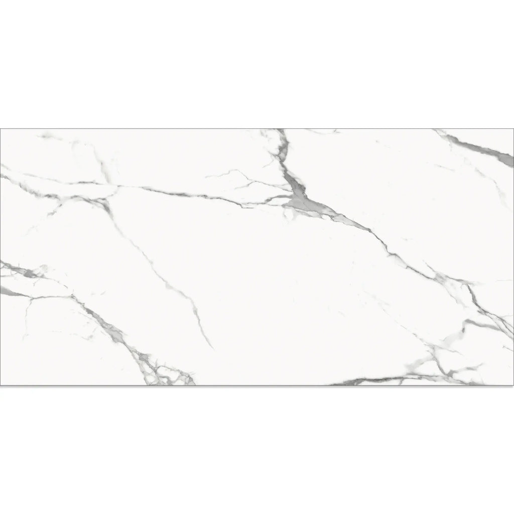 Eterica White & Gray Marbled 24x48 Porcelain Tile | Tile Club