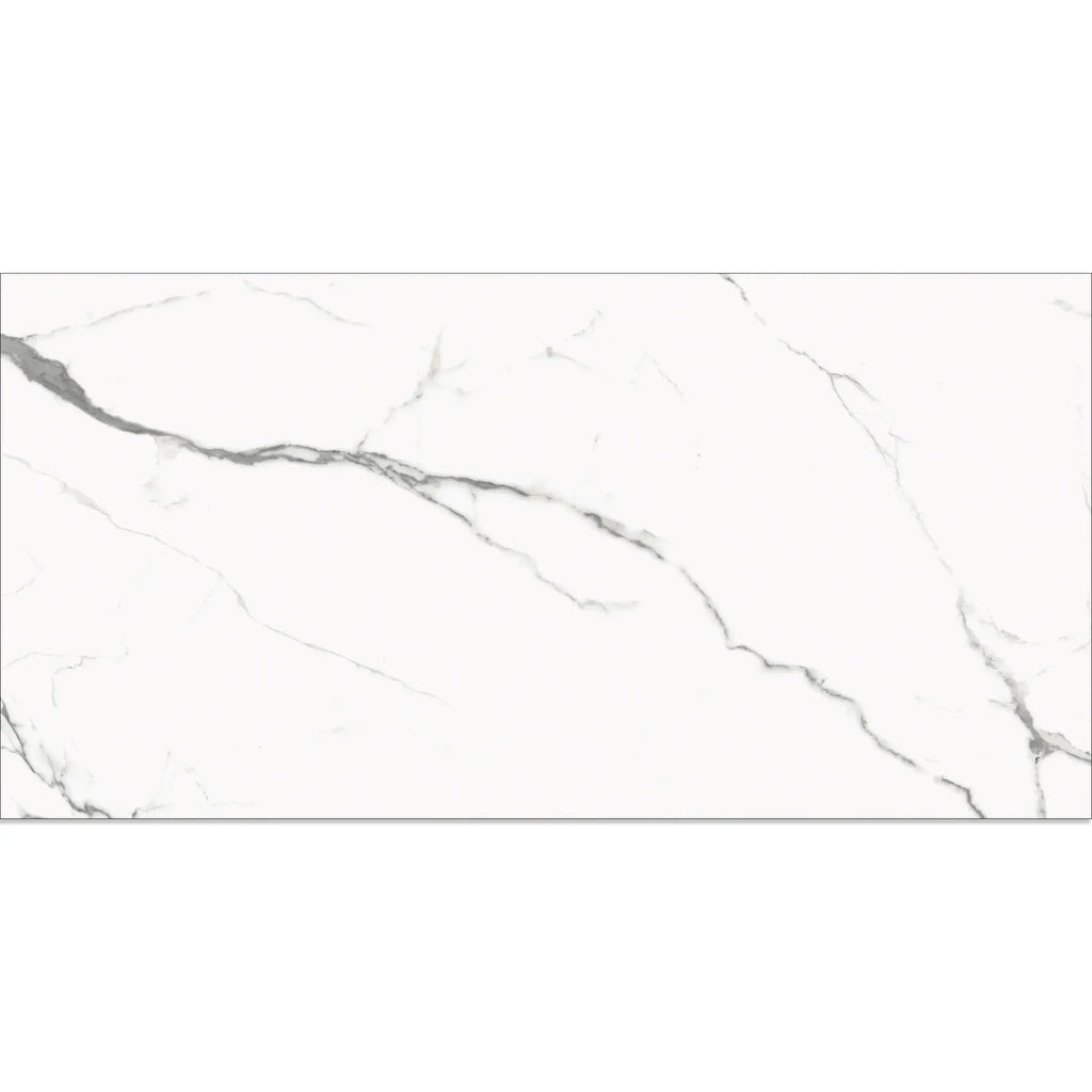 Eterica White & Gray Marbled 24x48 Porcelain Tile | Tile Club
