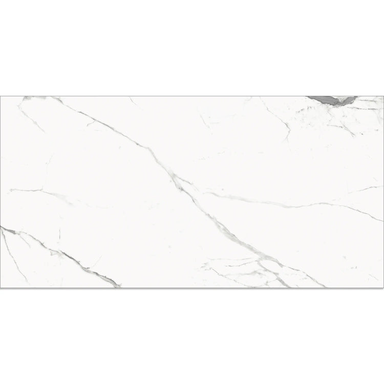 Eterica White & Gray Marbled 24x48 Porcelain Tile | Tile Club