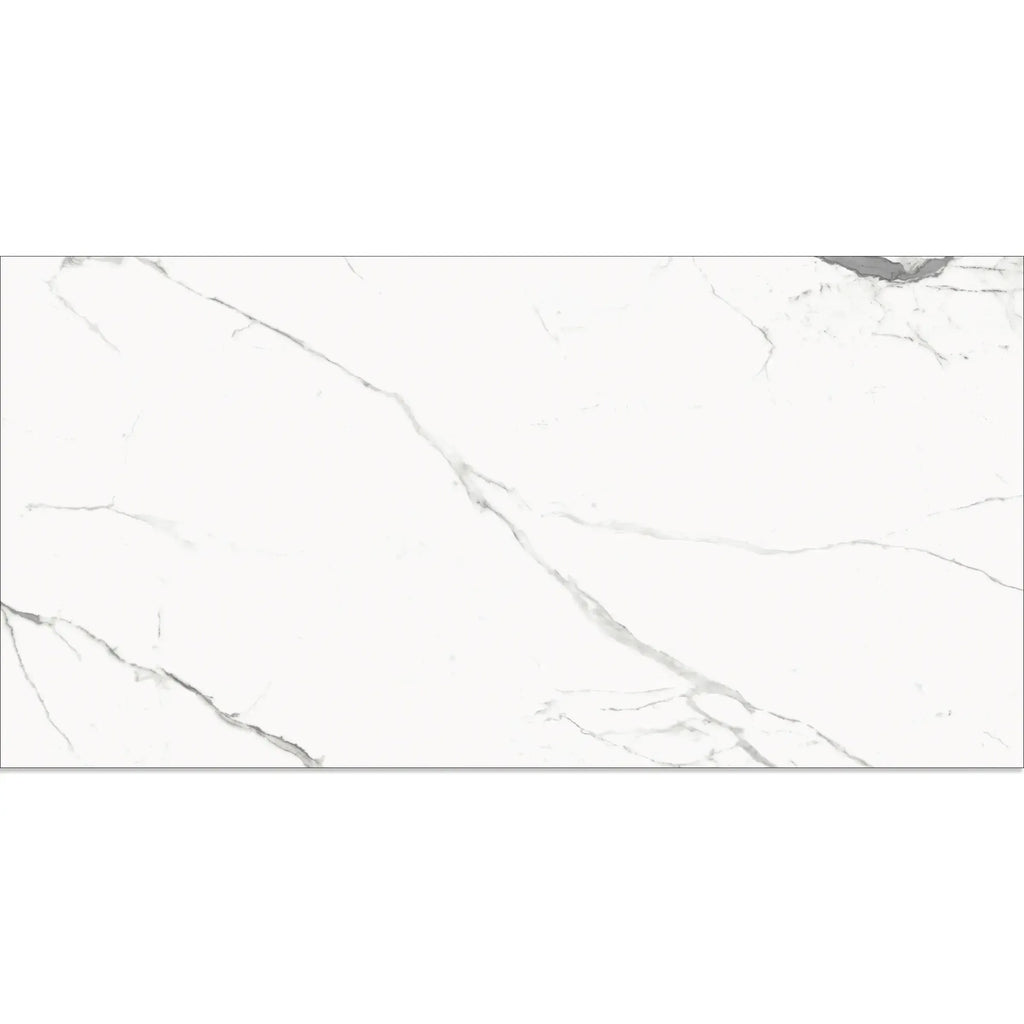 Eterica White & Gray Marbled 24x48 Porcelain Tile | Tile Club