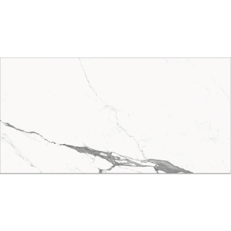 Eterica White & Gray Marbled 24x48 Porcelain Tile | Tile Club