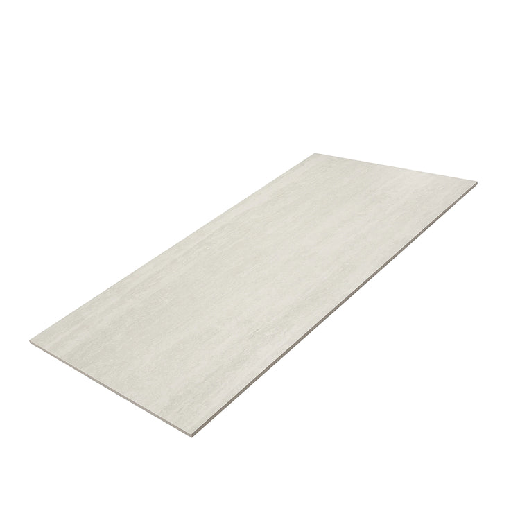 Eterica White Travertine 24x48 Porcelain Tile | Tile Club