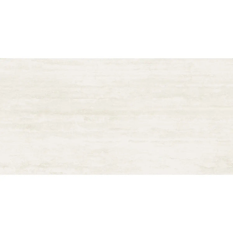 Eterica White Travertine 24x48 Porcelain Tile | Tile Club