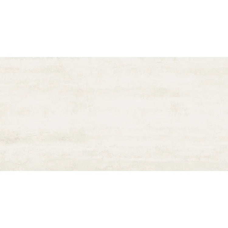 Eterica White Travertine 24x48 Porcelain Tile | Tile Club