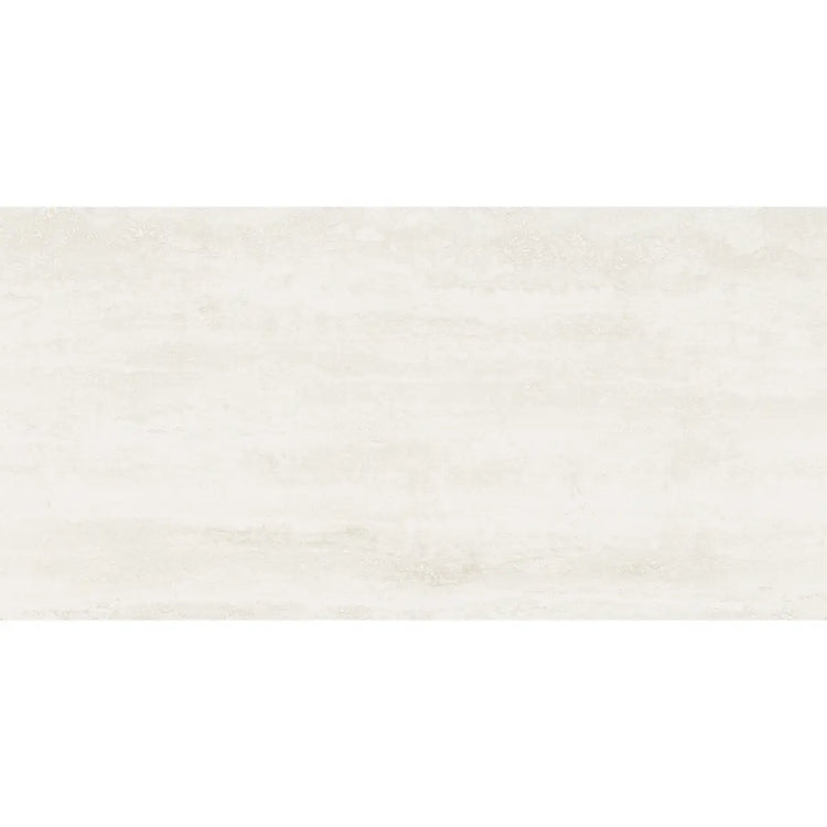 Eterica White Travertine 24x48 Porcelain Tile | Tile Club