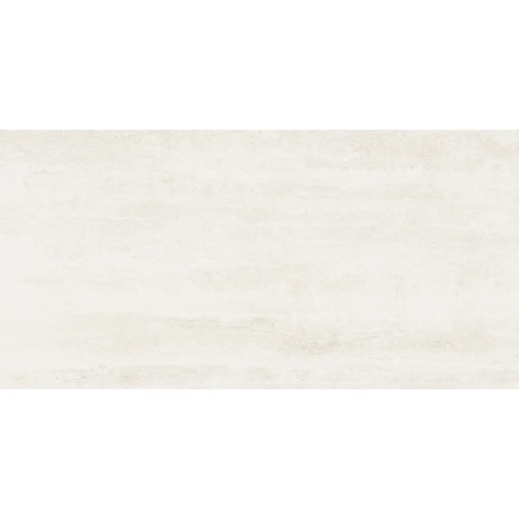 Eterica White Travertine 24x48 Porcelain Tile | Tile Club