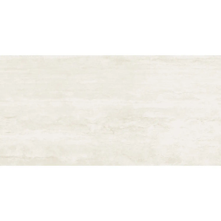 Eterica White Travertine 24x48 Porcelain Tile | Tile Club
