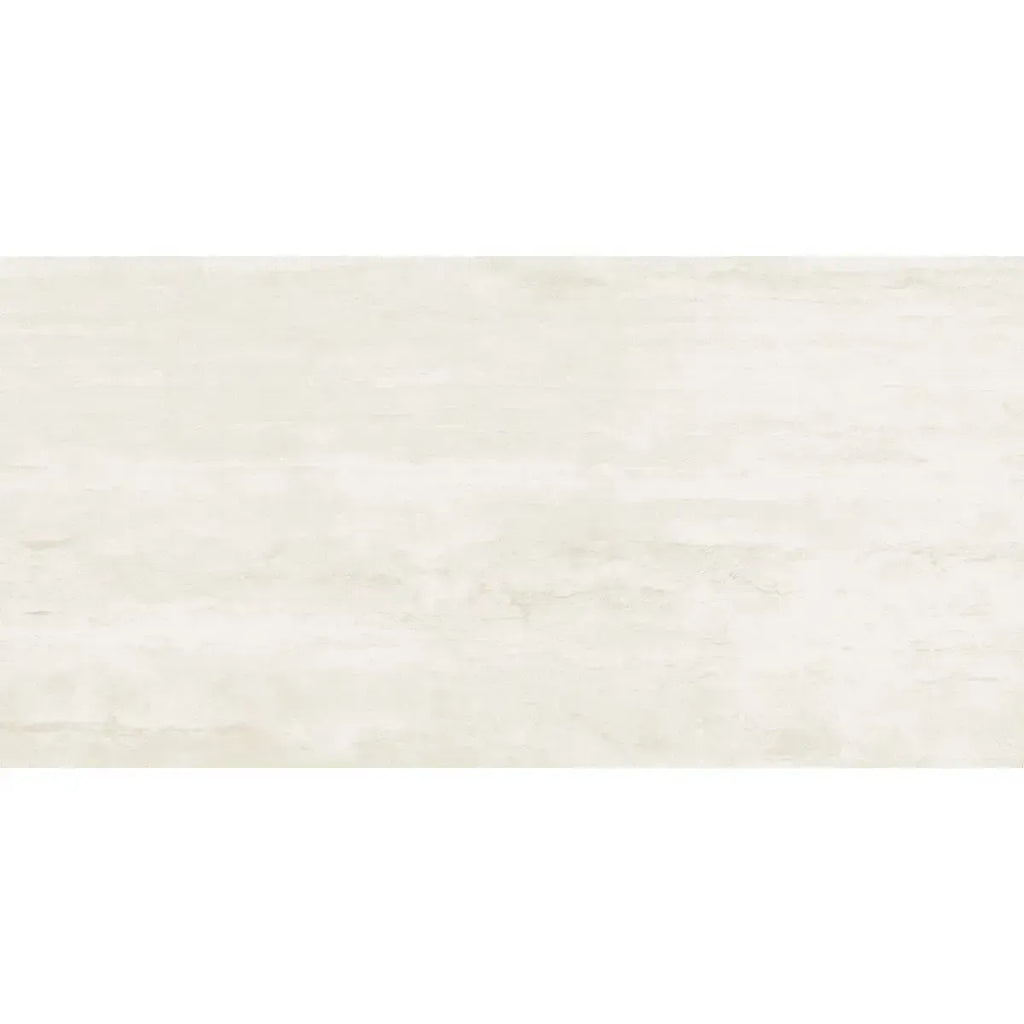 Eterica White Travertine 24x48 Porcelain Tile | Tile Club