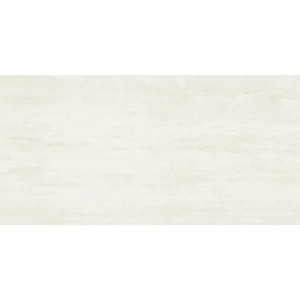 Eterica White Travertine 24x48 Porcelain Tile