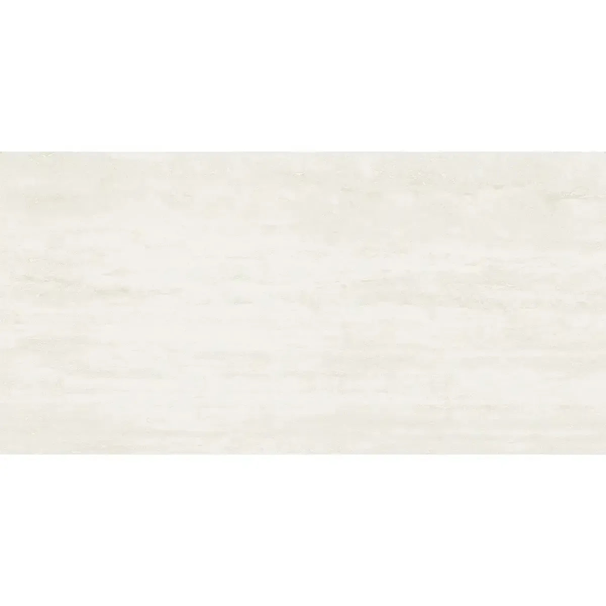 Eterica White Travertine 24x48 Porcelain Tile