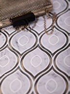 Evil Eye Carrara Marble Mosaic Tile Decor Ideas