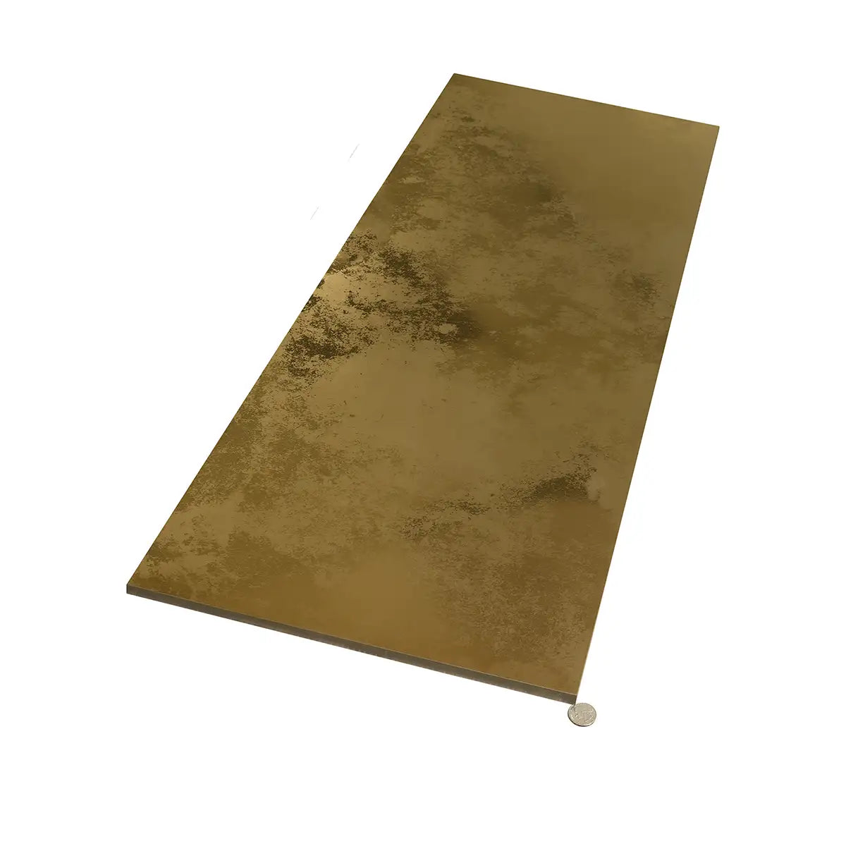 Molten Gold 16x48 Large Format Ceramic Tile | Tile Club