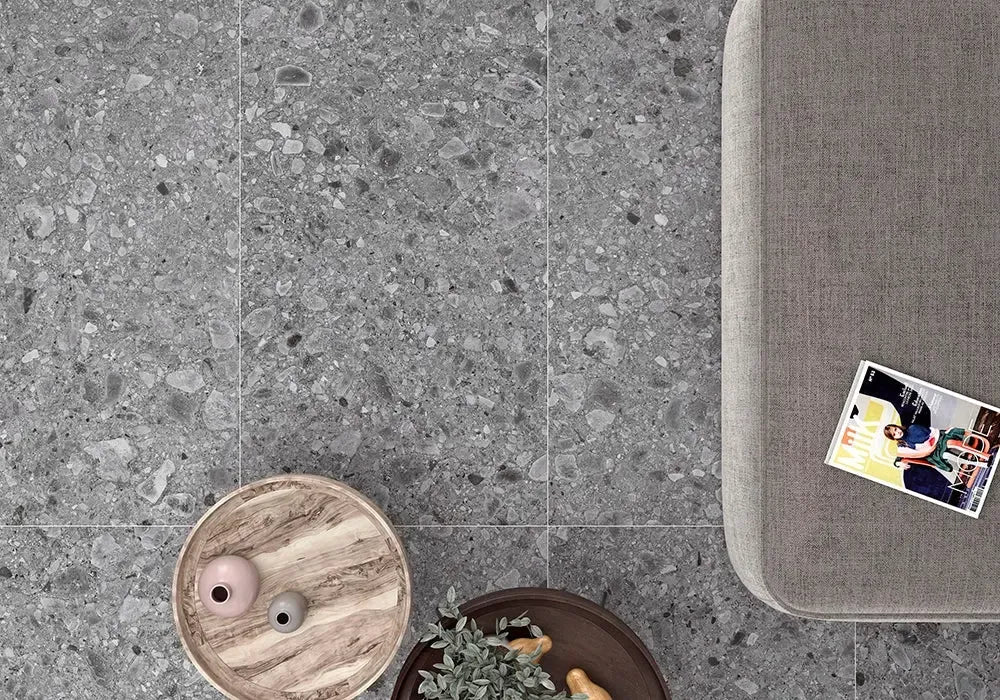 Flodsten Smoke 24x48 Matte Porcelain | Tile Club