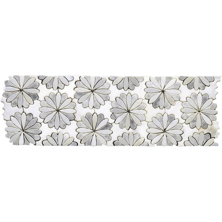 Floral Eternity Border Wall Tile Sample