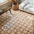 Formidus Terracotta Plaid Deco Porcelain Tile | Tile Club