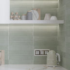 Formidus Sage Brick 3x16 Porcelain Tile | Tile Club