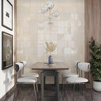 Formidus Sand Deco Square 8x8 Porcelain Tile | Tile Club
