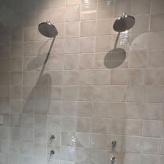 Formidus Sand Deco Square 8x8 Porcelain Tile | Tile Club