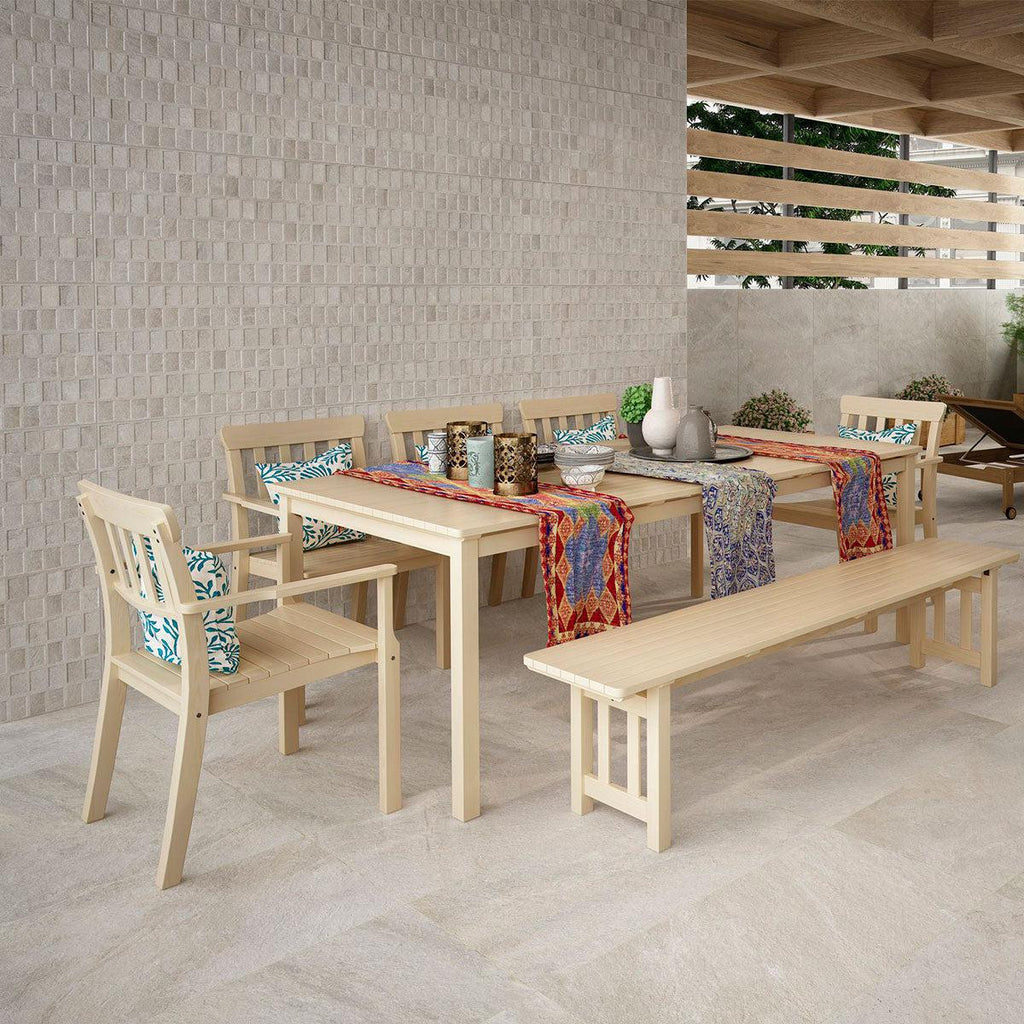 Dover Almond Stone Look Beige Porcelain Tile | Tile Club