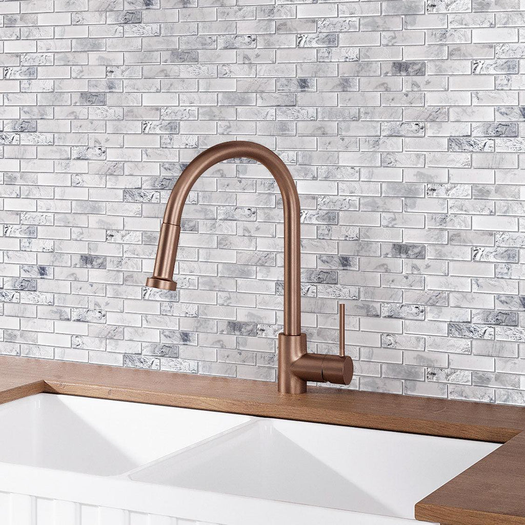 Frozen Dreams Brick Glass Mosaic Tile