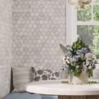 Wood Look Hexagon Wall Tile