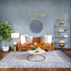 Gilded Age Blue Natural Porcelain TIles