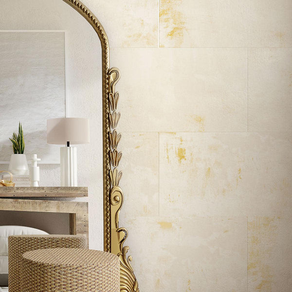 Gilded Age Ivory Porcelain Tile 20x40 | Tile Club