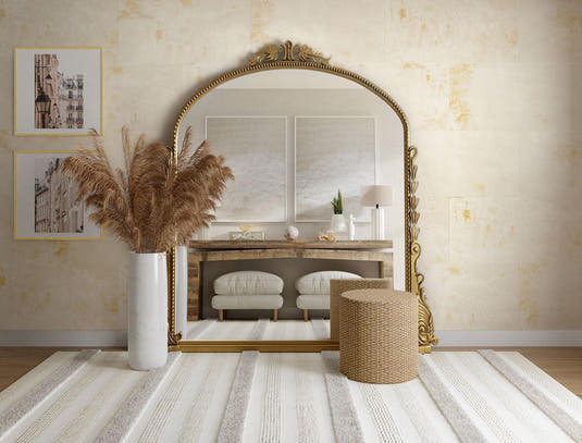 Gilded Age Ivory Porcelain Tile 20x40 | Tile Club