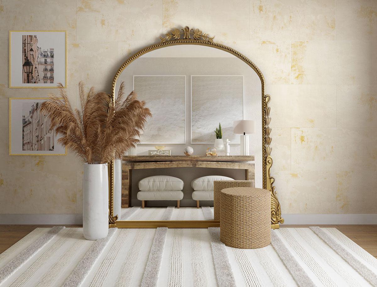 Gilded Age Ivory Porcelain Tile 20x40 | Tile Club