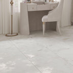 Gilded Age White Porcelain Tile 20x40 | Tile Club