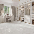 Gilded Age White Porcelain Tile 20x40 | Tile Club