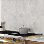  Gilded Age White Square Wall Tile for a French Country Kitchen