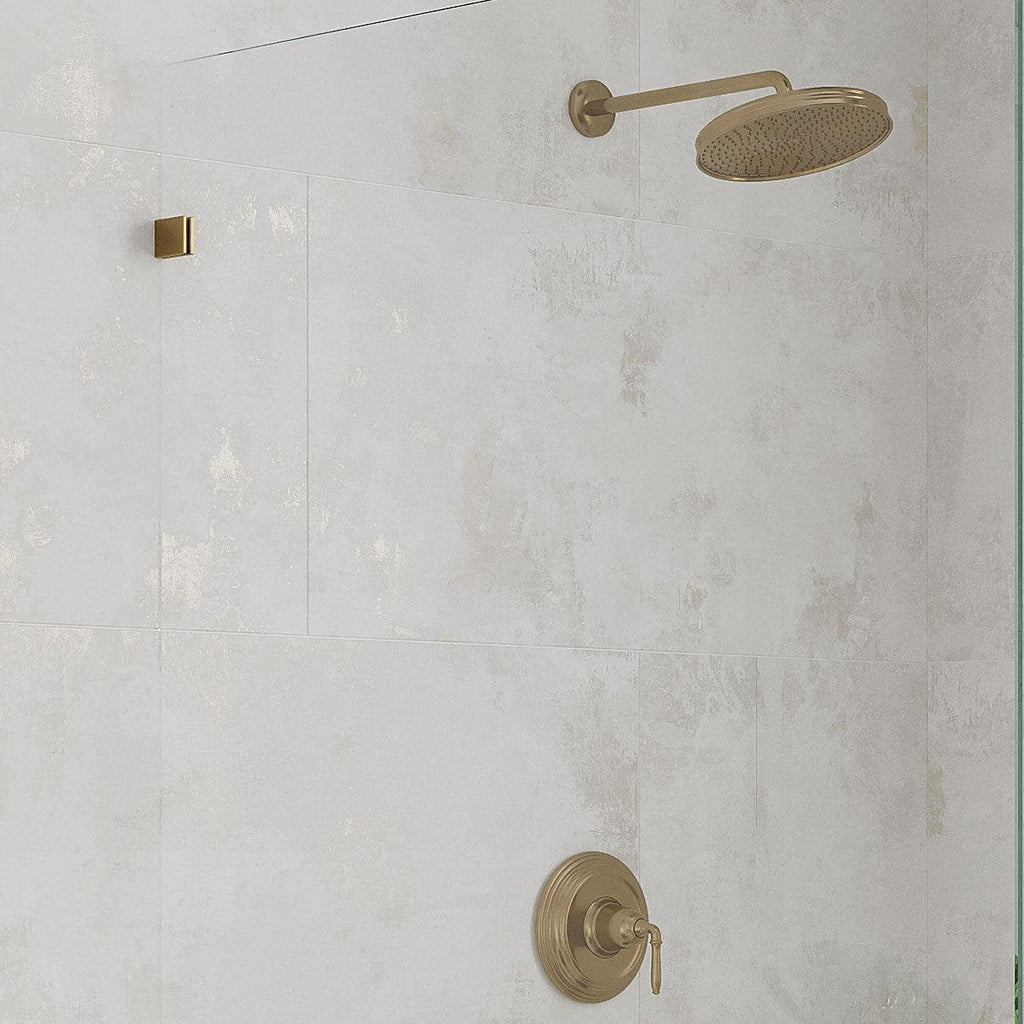 Gilded Age White Natural Porcelain Tile 