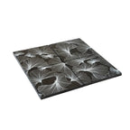 Bluma Gingko Black Etched Marble Mosaic | Tile Club