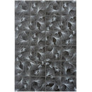 Bluma Gingko Black Etched Marble Mosaic | Tile Club