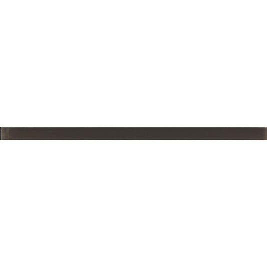 Glacier Ash Gray Polished Glass Pencil Liner | Tile Club | Position1