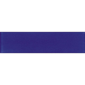 Glacier Cobalt Blue 3X12 Frosted Glass Tile | Tile Club 