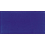 Glacier Cobalt Blue 3X6 Frosted Glass Tile Sample