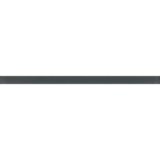 Glacier Dark Gray Frosted Glass Pencil Liner | Tile Club | Position1
