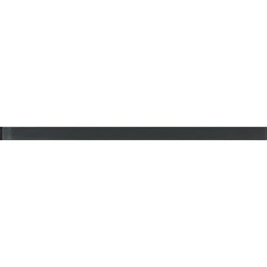 Glacier Dark Gray Polished Glass Pencil Liner | Tile Club | Position1
