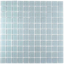Glacier Gray 1X1 Frosted Glass Tile Sample
